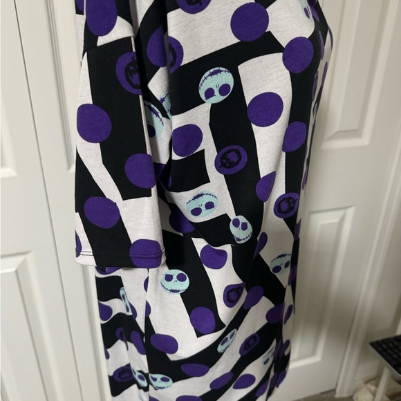 LulaRoe nightmare before Christmas blouse size M - Picture 2 of 5